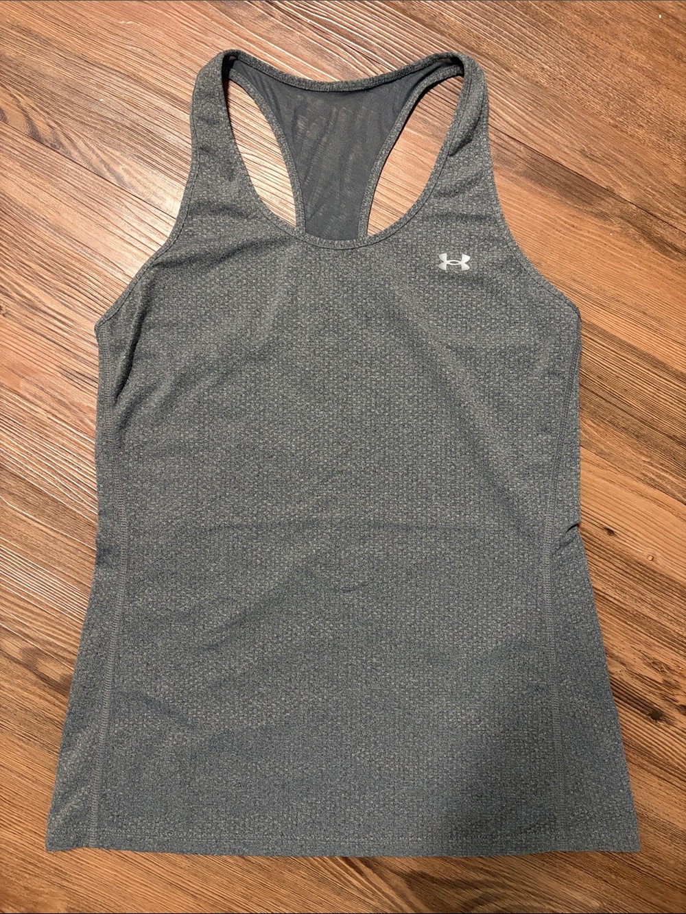 Under Armour Women's Charcoal Grey Racerback Training Tank
